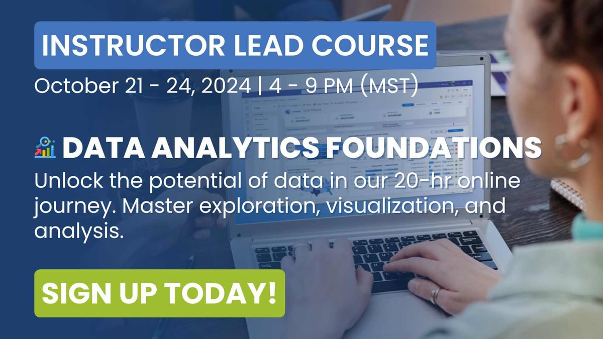 Data Analytics Foundations Course